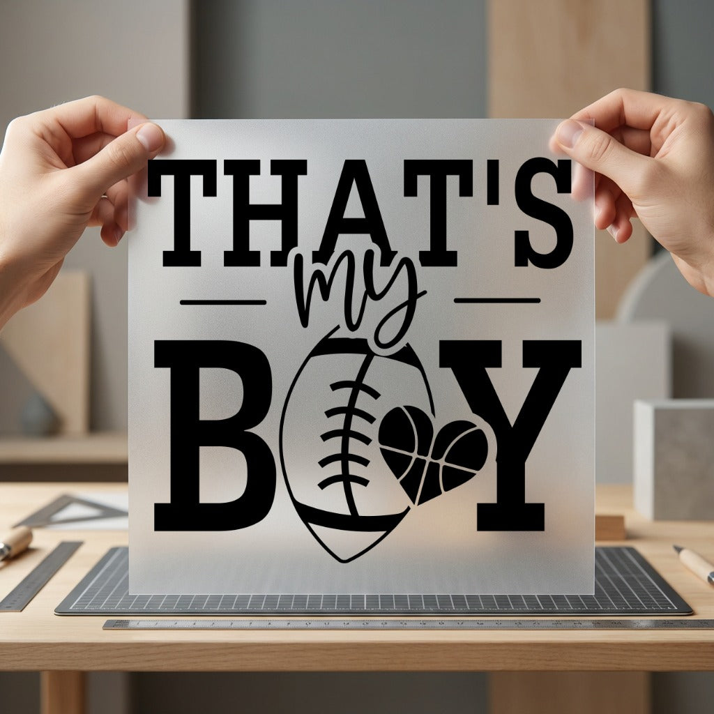 Boy Sports Football Basketball Mom Fitness Ready to Press DTF Transfer for Dtf