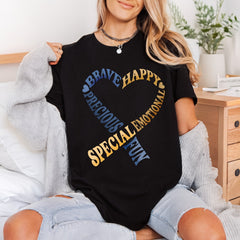 Brave Happy Precious Heart Retro Aesthetic Ready to Press DTF Transfer for Dtf