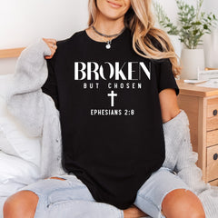 Broken But Chosen Ephesians Christian Faith Ready to Press DTF Transfer for Dtf