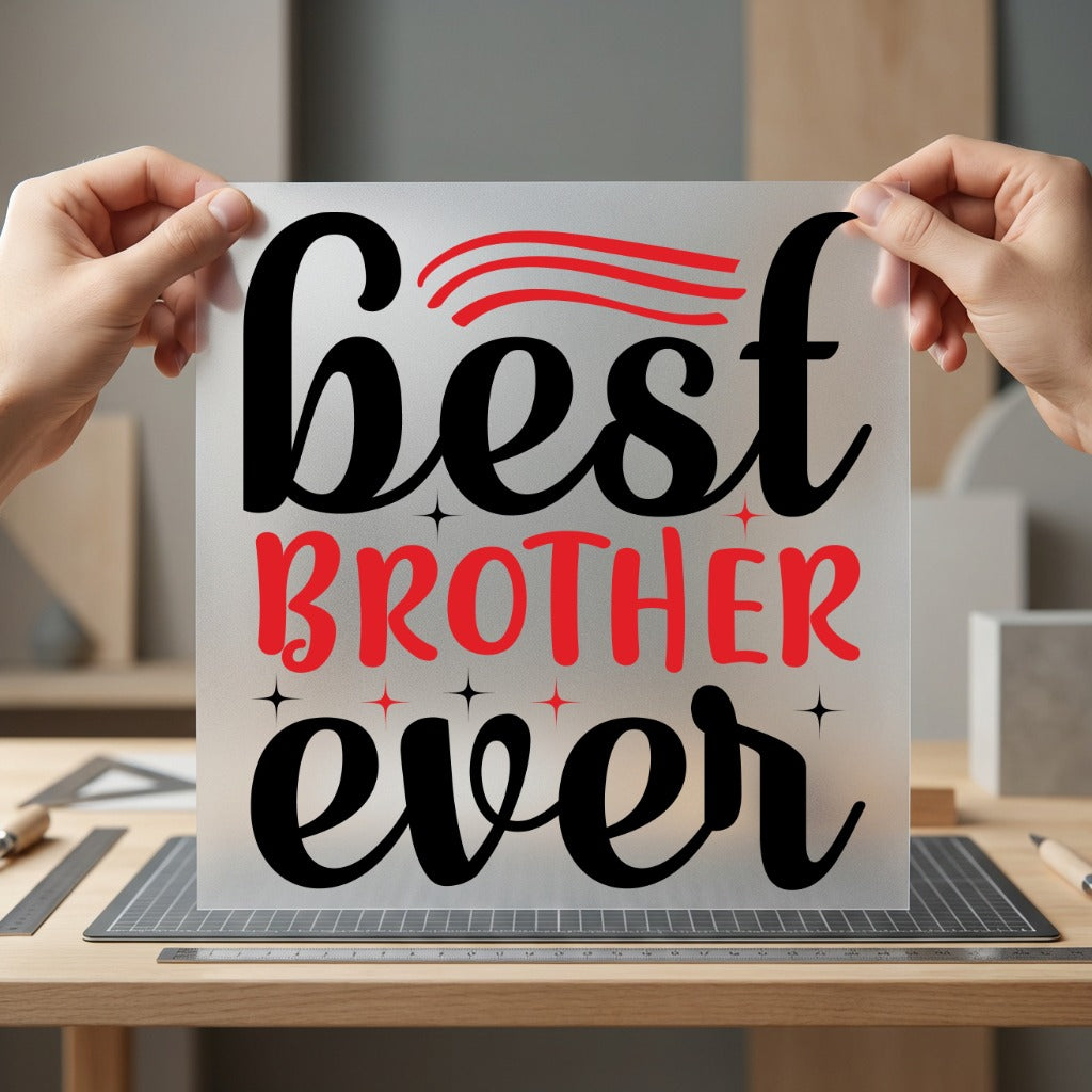 Brother Ever Family Diy Christmas Ready to Press DTF Transfer for Dtf