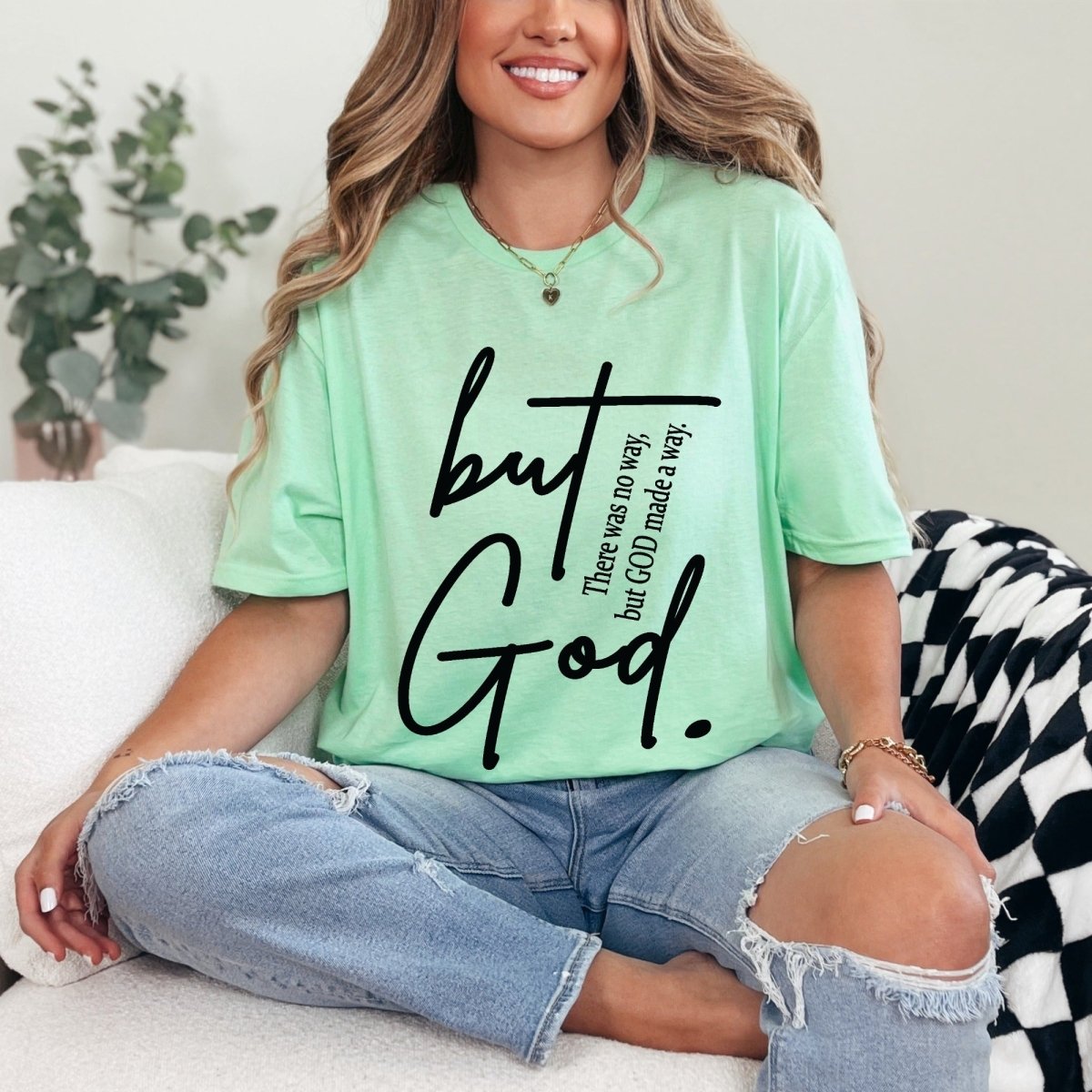 But God Made A Way | Divine Intervention Tee - Luckets.com