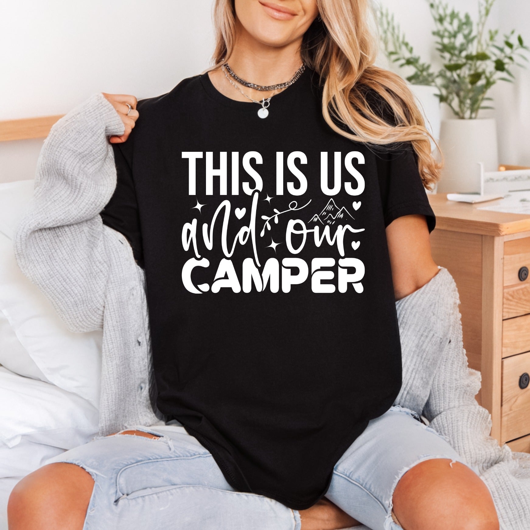 Camper Family Adventure Diy Camping Ready to Press DTF Transfer for Dtf