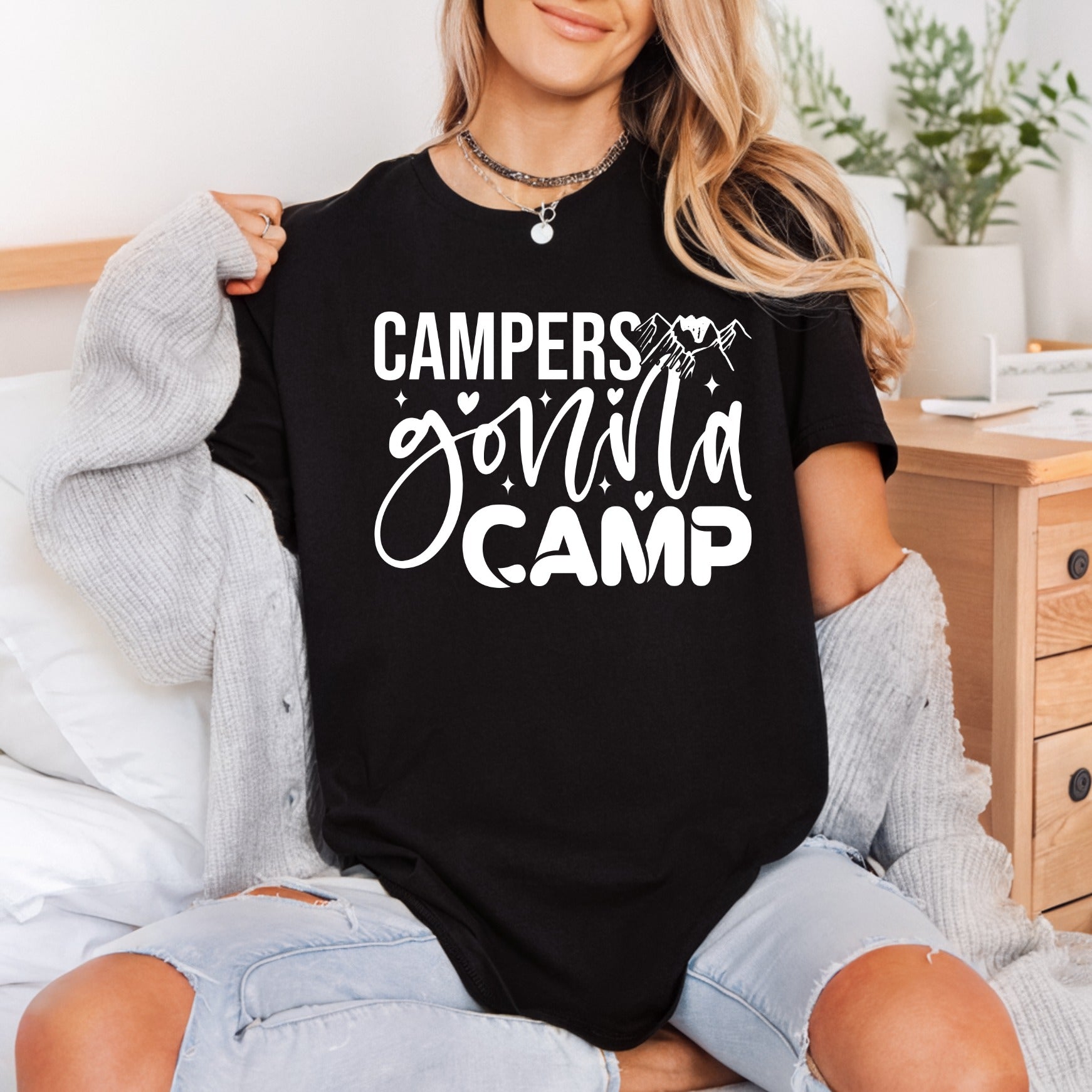 Campers Gonna Camp Adventure Camping Ready to Press DTF Transfer for Dtf