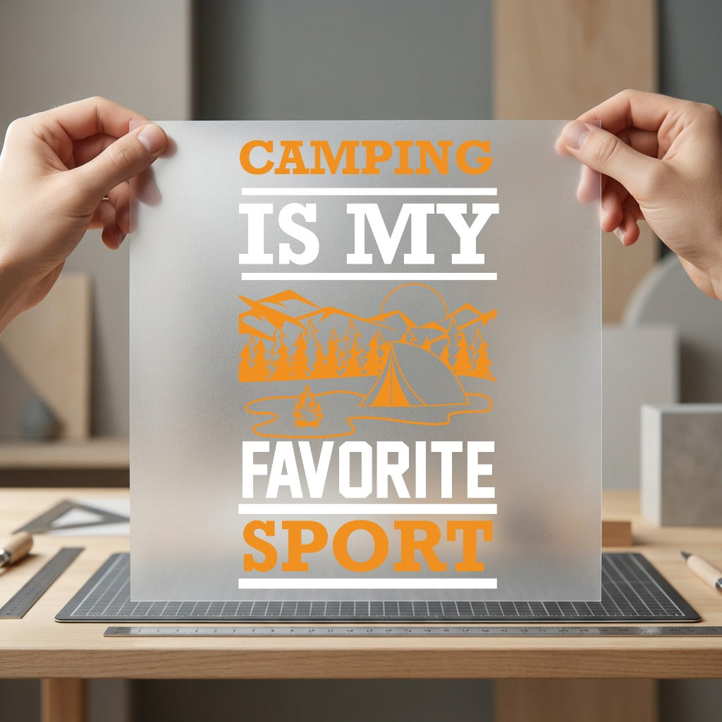 Camping Favorite Sport Outdoor Aesthetic Camping Ready to Press DTF Transfer for Dtf
