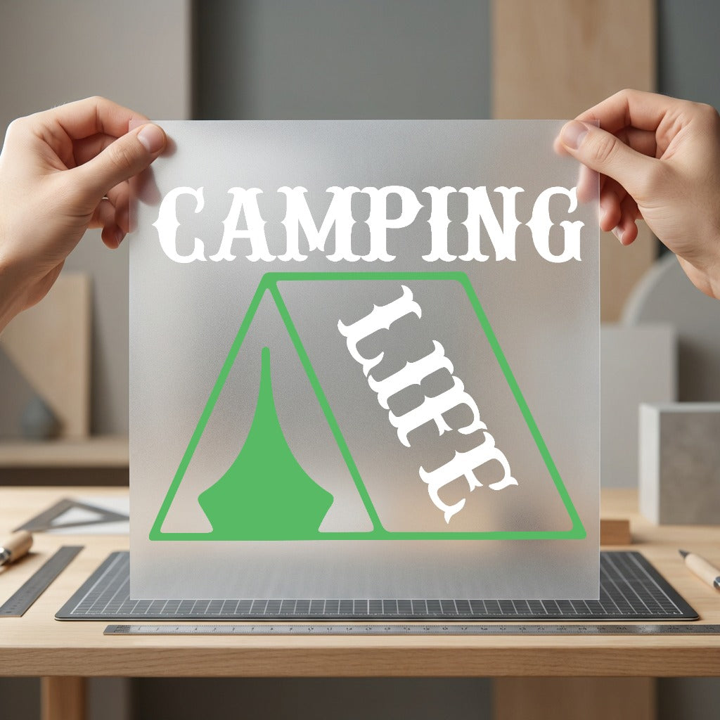 Camping Life Outdoor Adventure Vintage Retro Ready to Press DTF Transfer for Dtf