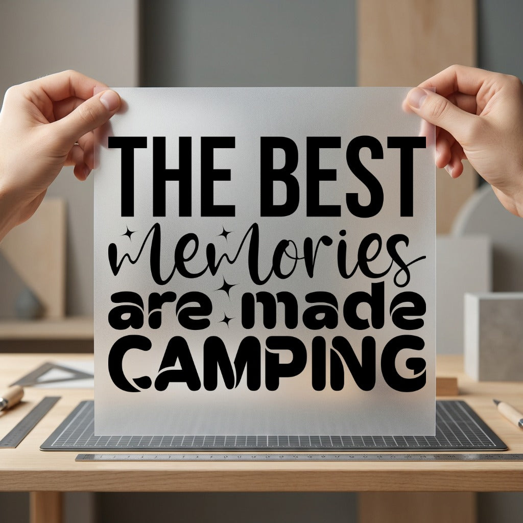 Camping Memories Adventure Diy Camping Ready to Press DTF Transfer for Dtf