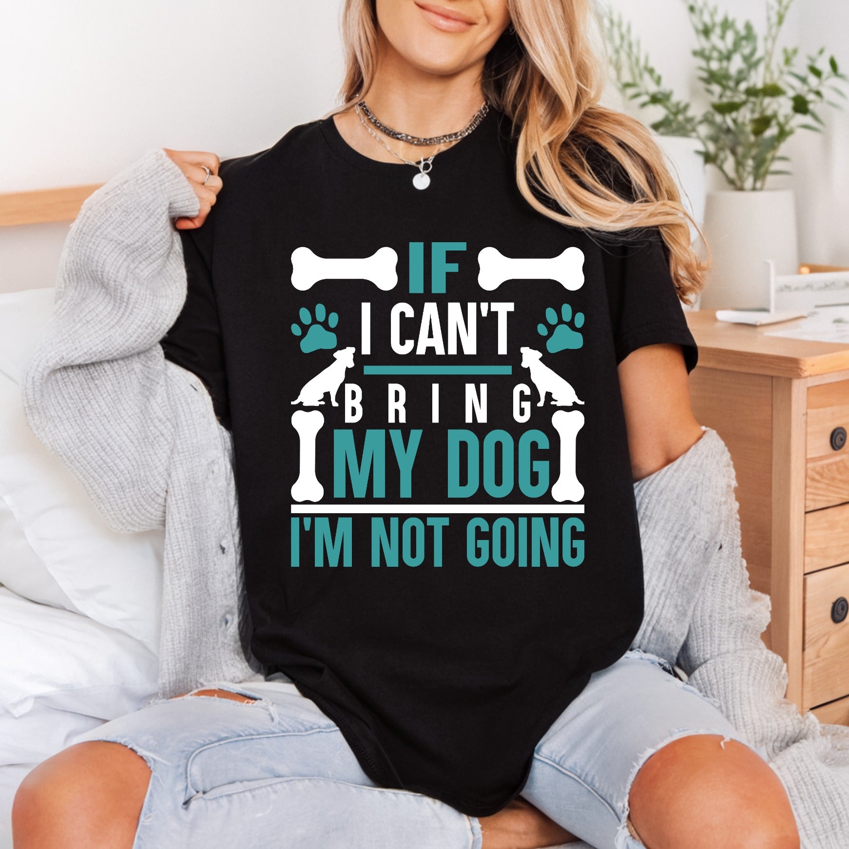 Can Bring Dog Pet Mom Dad Ready to Press DTF Transfer for Dtf