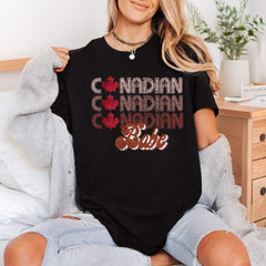 Canadian Babe Retro Stacking Vintage Retro Ready to Press DTF Transfer for Dtf