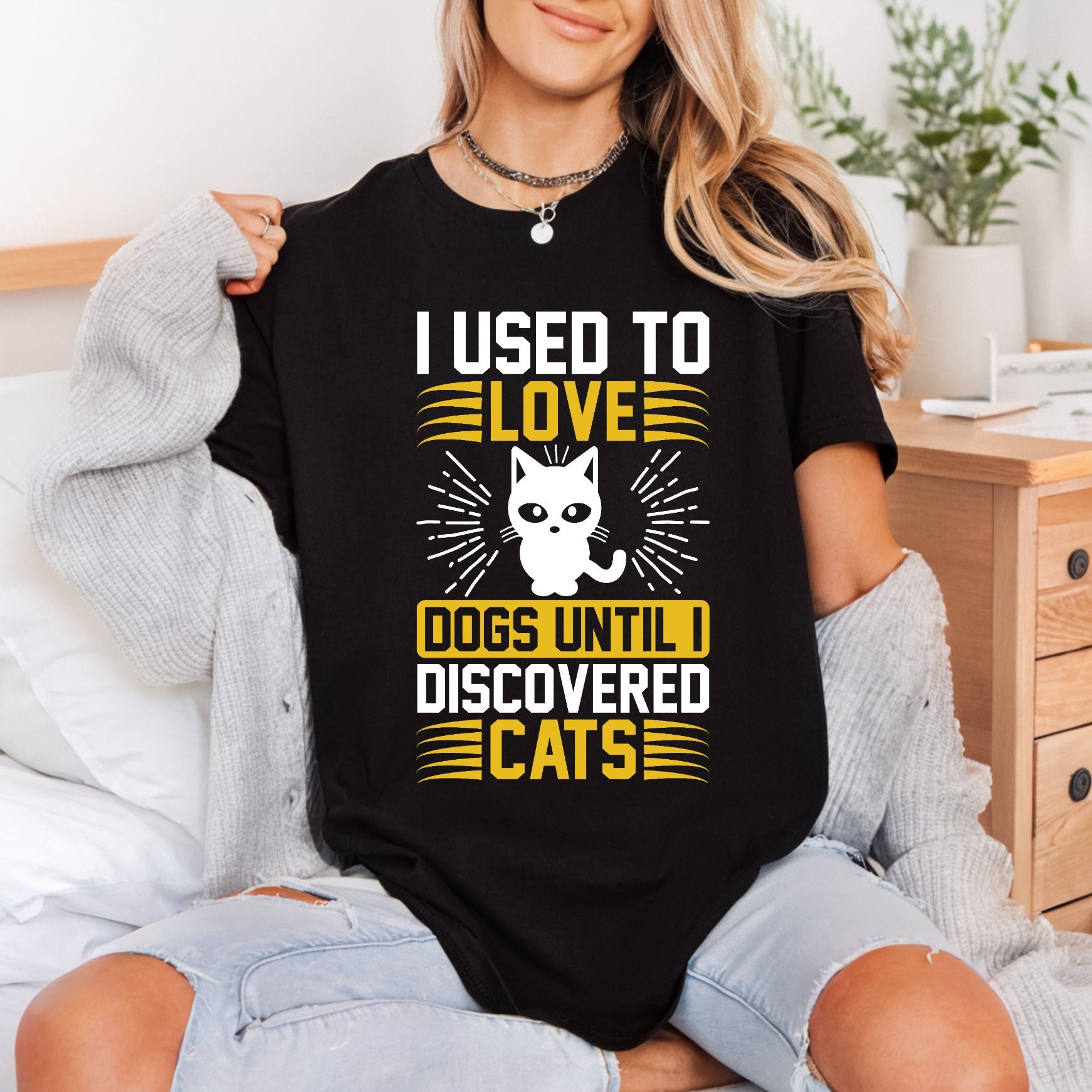 Cat Lover Quote Diy Mom Dad Ready to Press DTF Transfer for Dtf