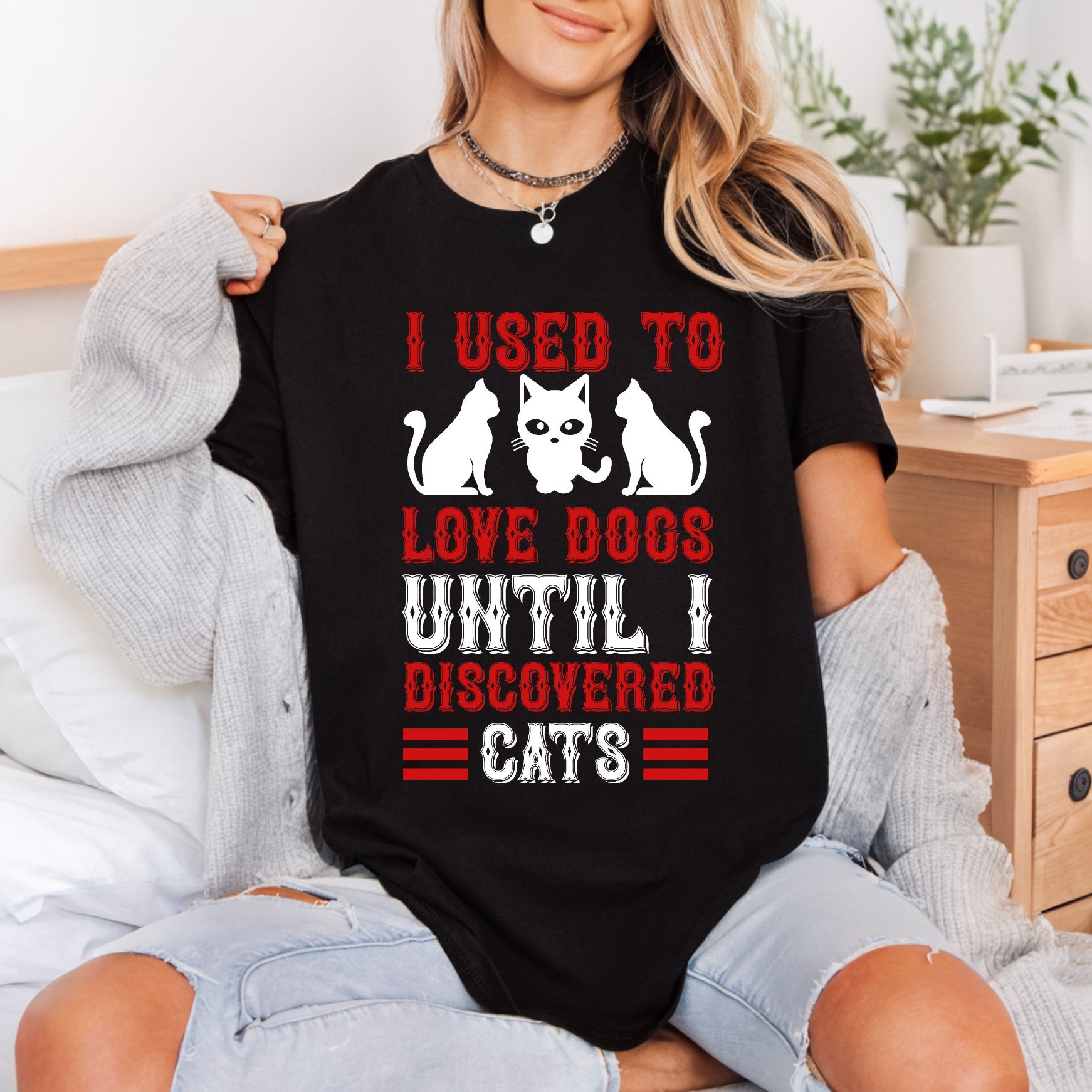 Cat Lover Quote Humorous Mom Dad Ready to Press DTF Transfer for Dtf