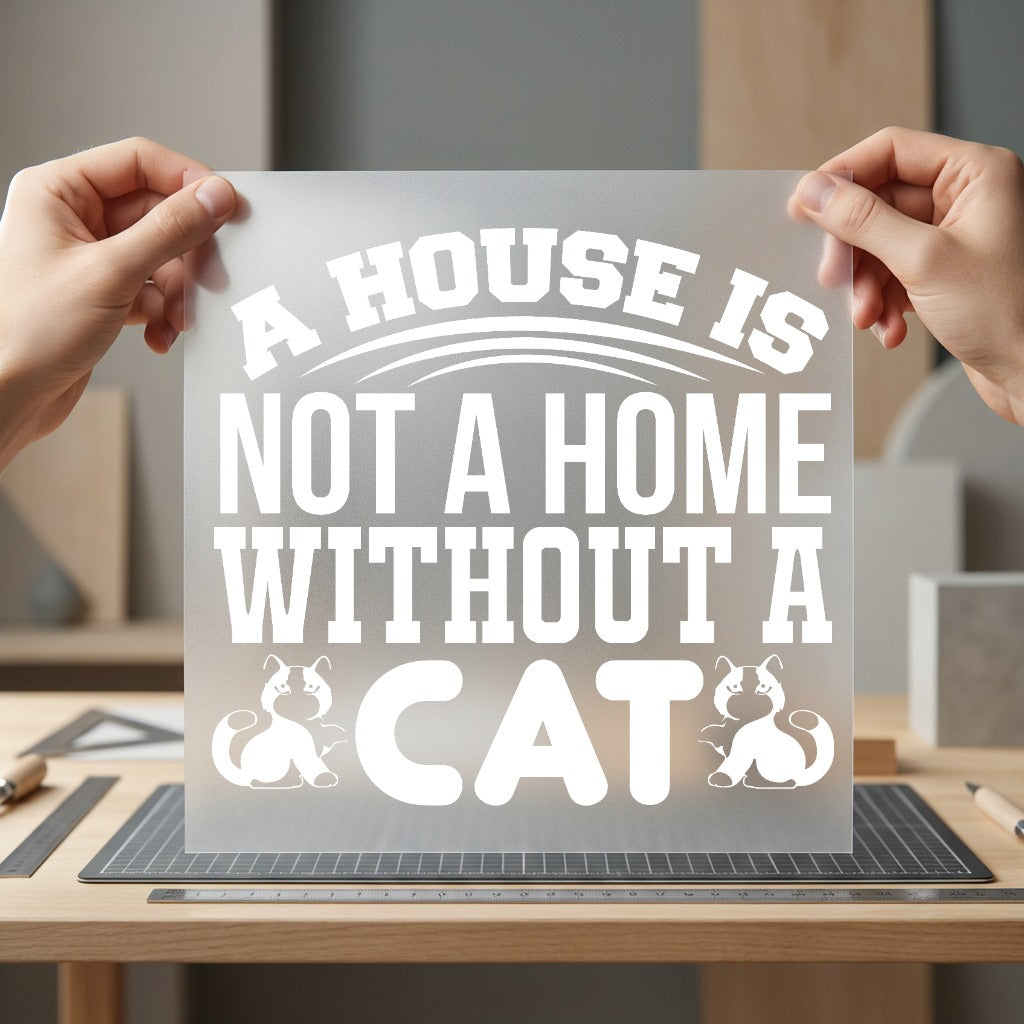 Cat Lover Quote Pet Mom Dad Ready to Press DTF Transfer for Dtf