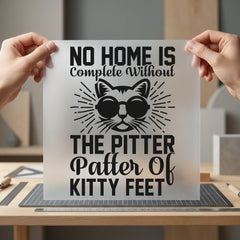 Cat Lover Quote Retro Mom Dad Ready to Press DTF Transfer for Dtf
