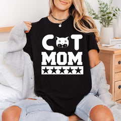 Cat Mom Stars Pet Mom Dad Ready to Press DTF Transfer for Dtf