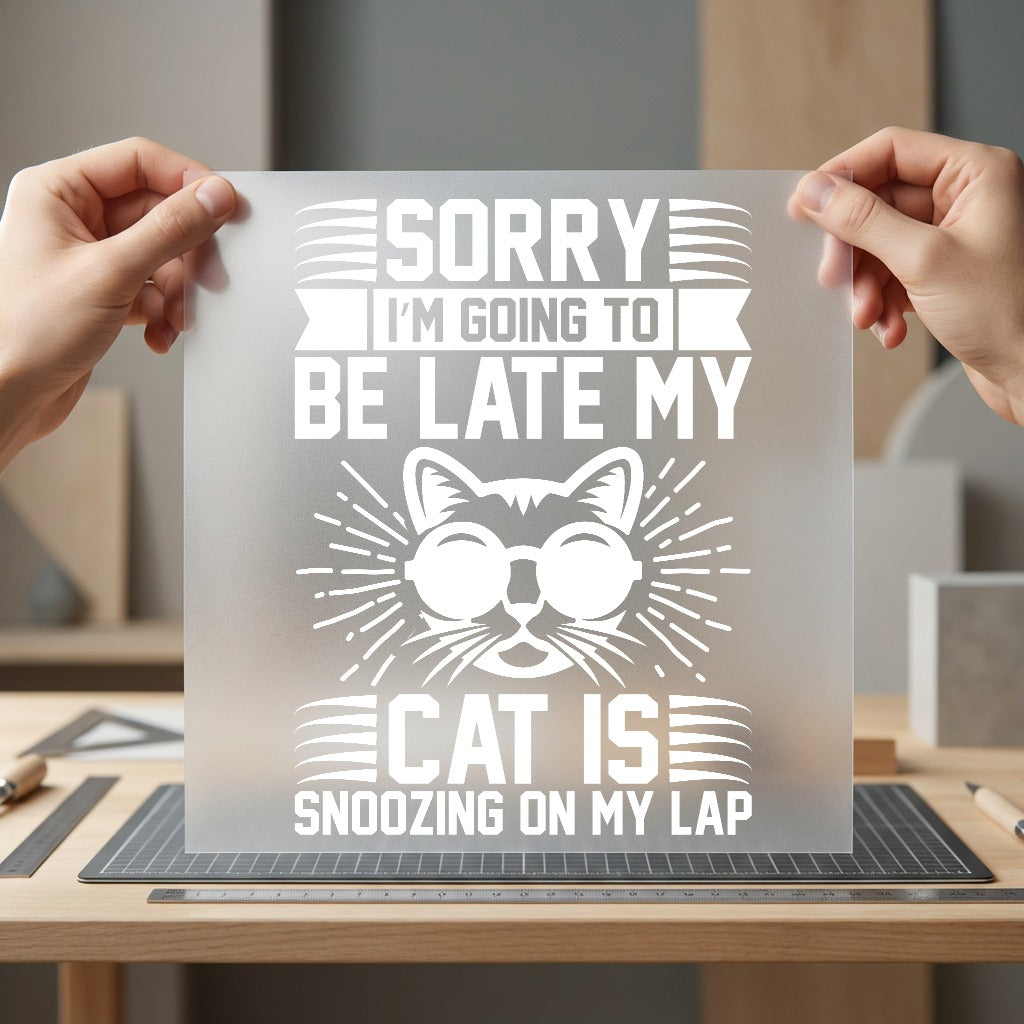 Cat Nap Quote Funny Mom Dad Ready to Press DTF Transfer for Dtf