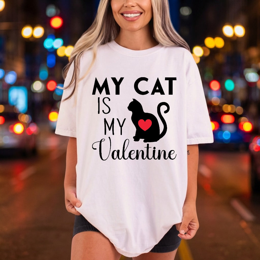 Cat Valentine Kitty Diy Valentine Mom Ready to Press DTF Transfer for Dtf