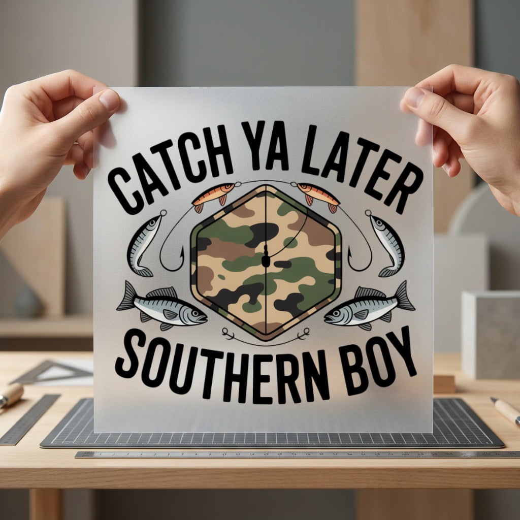 Catch Later Southern Boy Usa Dad Ready to Press DTF Transfer for Dtf