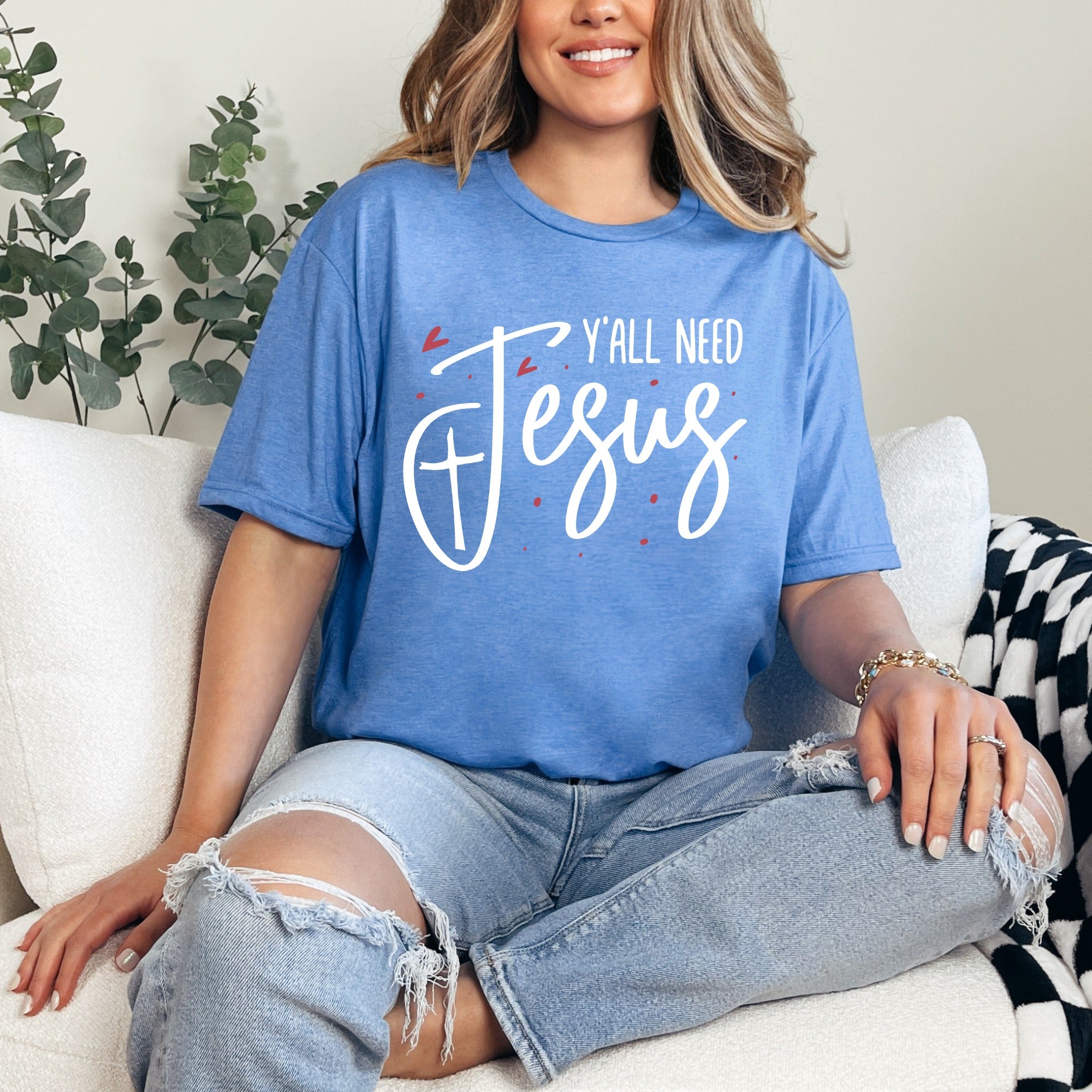 Y'all Need Jesus | Bold Faith Statement Tee