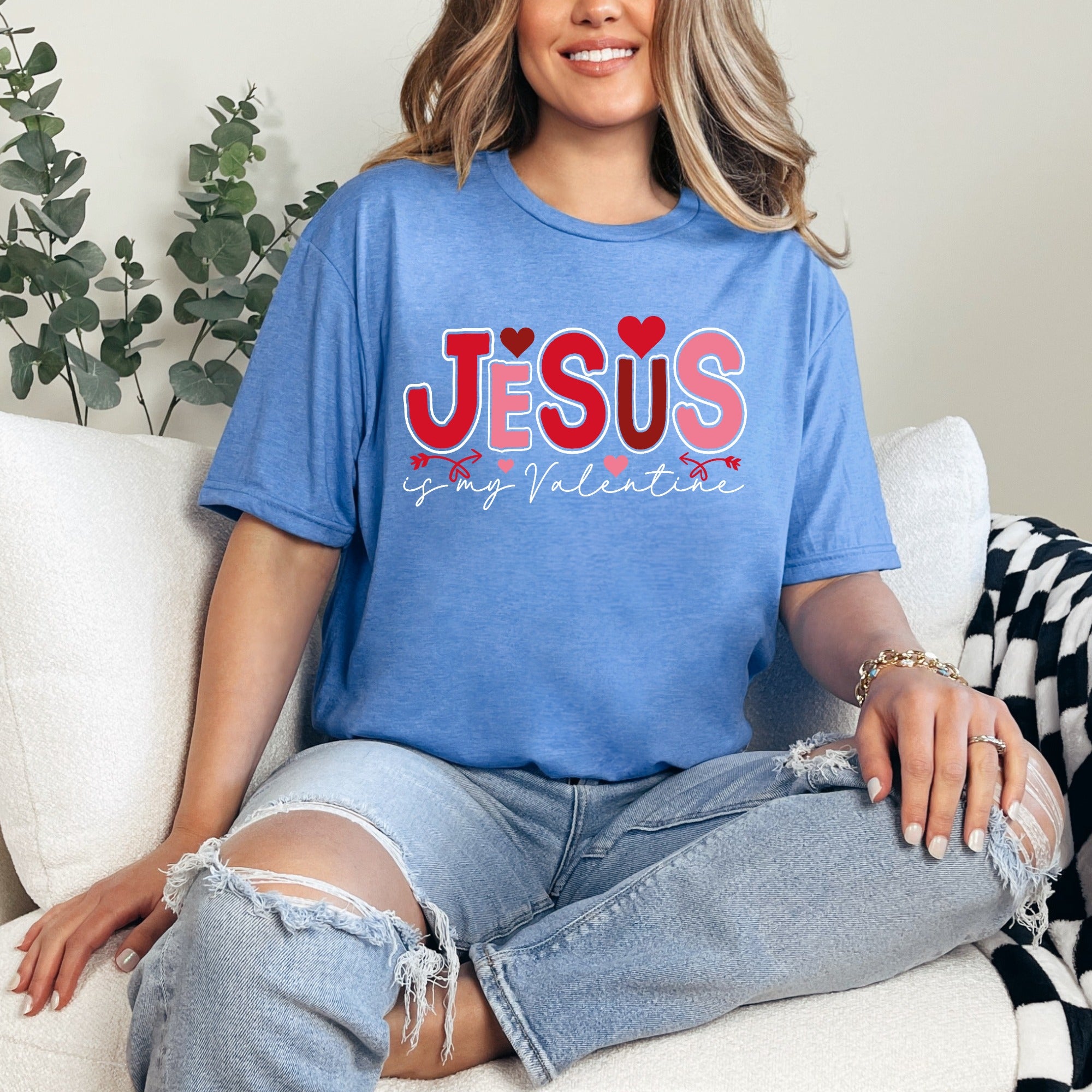 Jesus Is My Valentine | Divine Love & Valentine's Tee