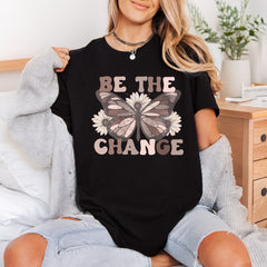 Change Butterfly Retro Diy Vintage Retro Ready to Press DTF Transfer for Dtf