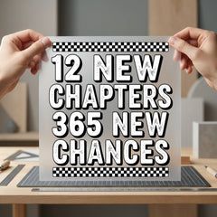 Chapters Chances Motivational Diy Aesthetic Ready to Press DTF Transfer for Dtf