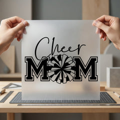 Cheer Mom Pom Team Mom Ready to Press DTF Transfer for Dtf