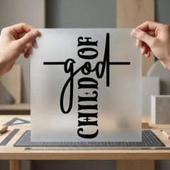 Child God Faith Diy Christian Faith Ready to Press DTF Transfer for Dtf