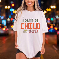Child God Retro Faith Christian Faith Ready to Press DTF Transfer for Dtf
