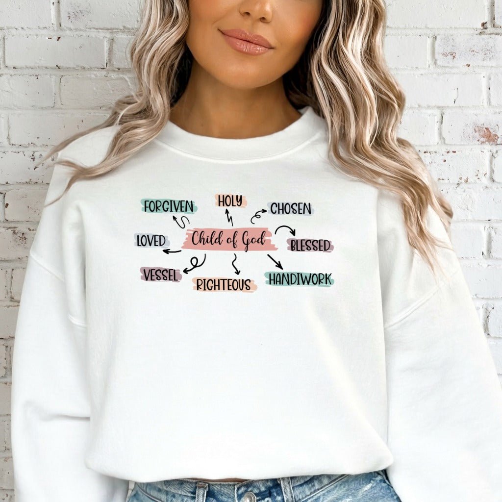 Child of God | Identity & Affirmation Sweatshirt - Luckets.com