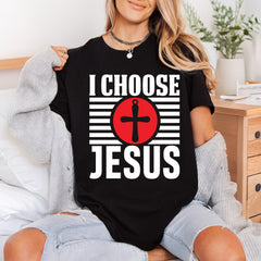 Choose Jesus Christian Diy Christian Faith Ready to Press DTF Transfer for Dtf