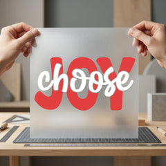 Choose Joy Inspirational Diy Self Love Collection Mindfulness Collection Ready to Press DTF Transfer for Dtf