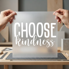 Choose Kindness Motivational Diy Aesthetic Ready to Press DTF Transfer for Dtf