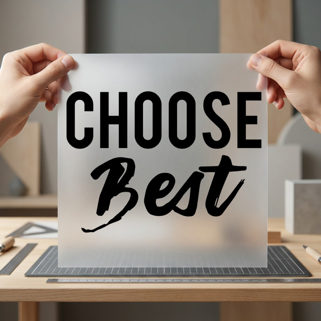 Choose Motivational Diy Aesthetic Ready to Press DTF Transfer for Dtf
