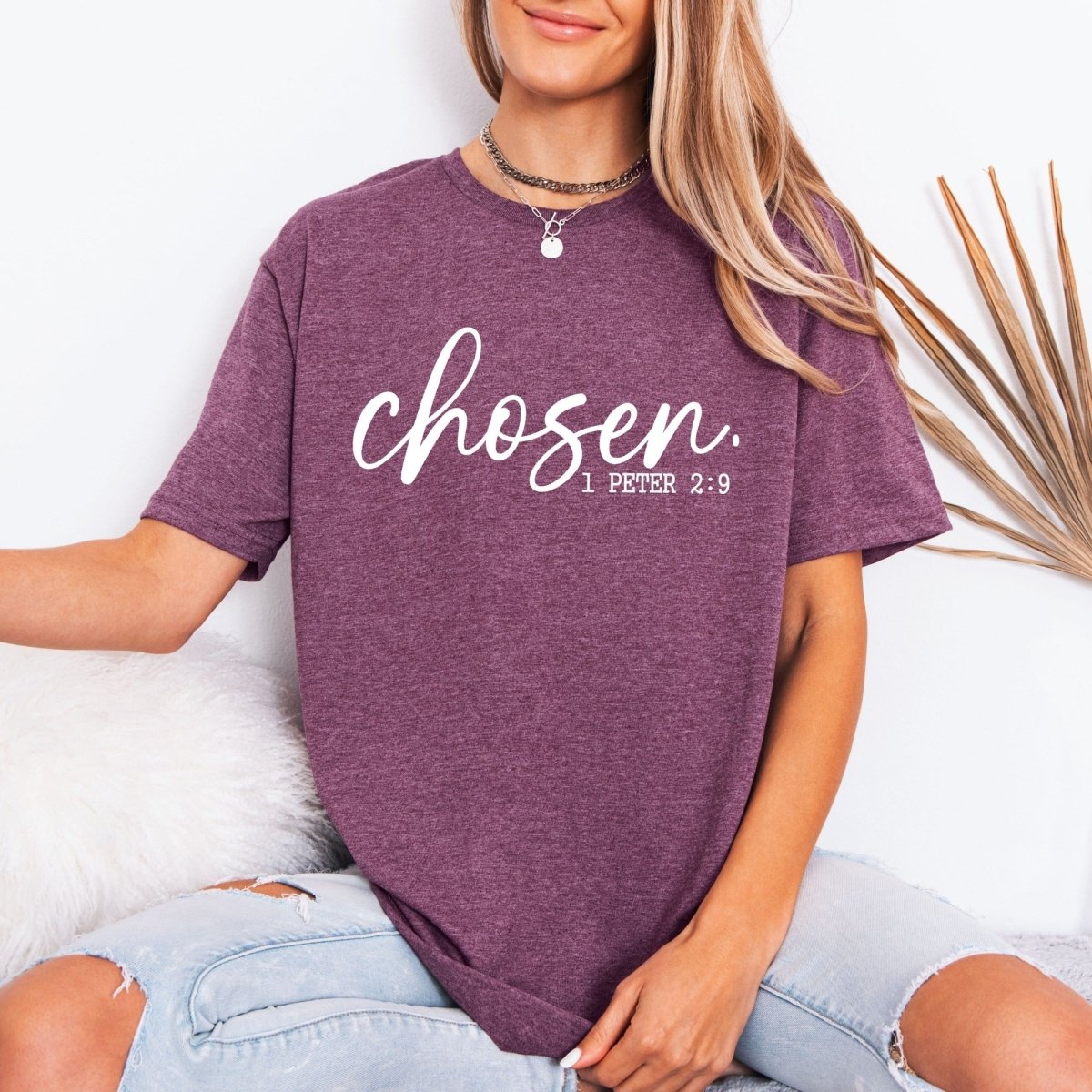 Chosen. 1 Peter 2:9 | Elected & Redeemed Tee - Luckets.com