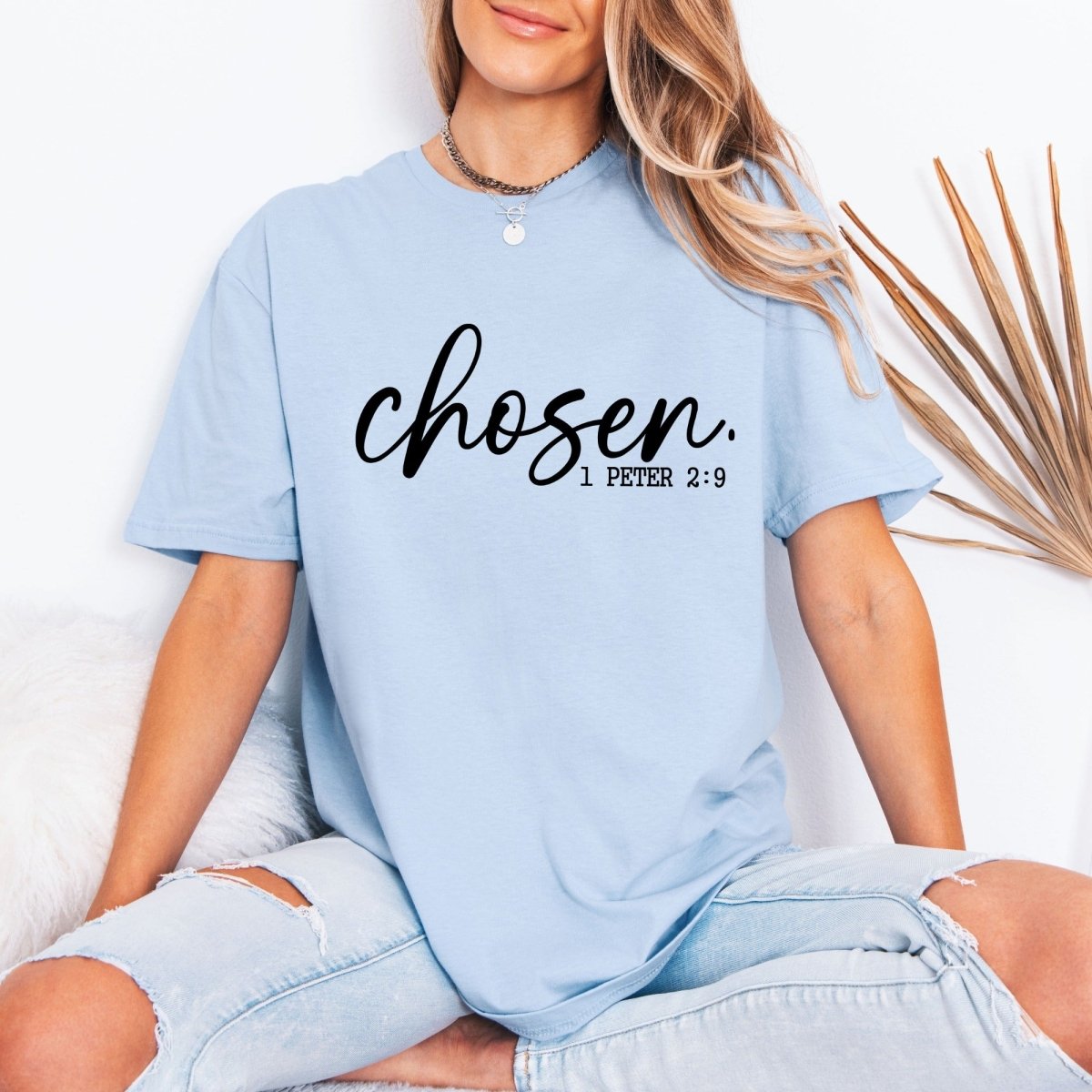 Chosen. 1 Peter 2:9 | Elected & Redeemed Tee - Luckets.com