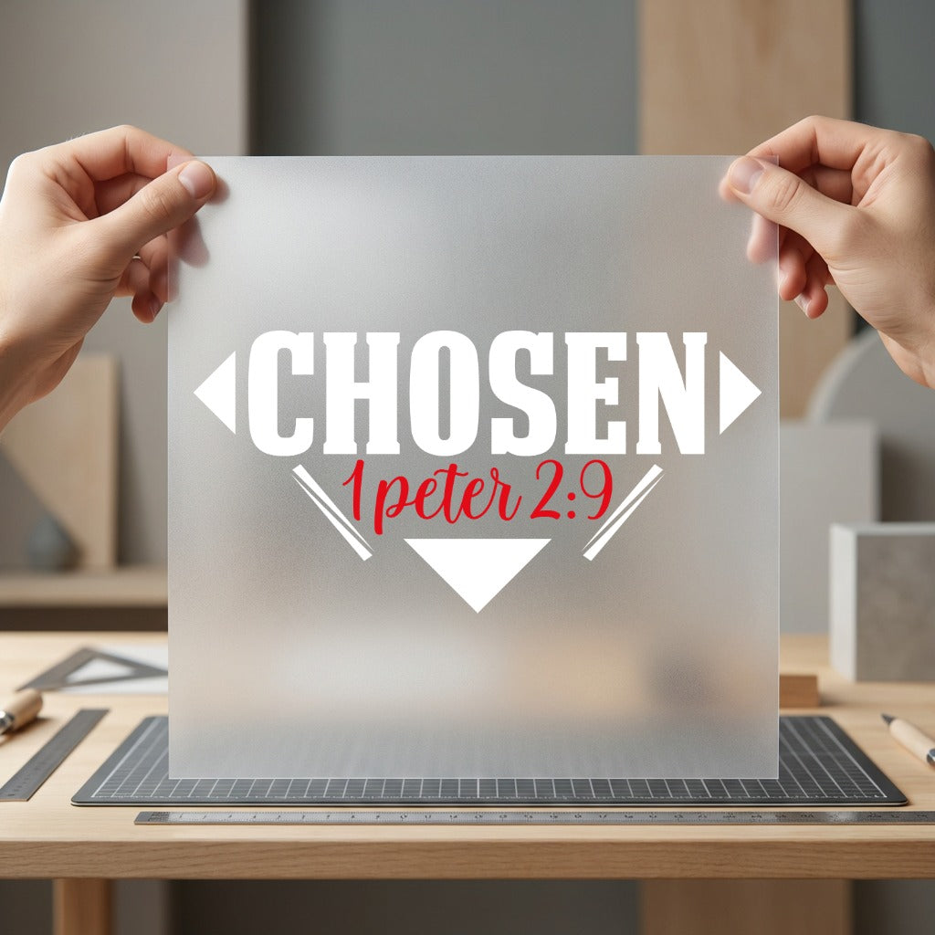 Chosen Peter Faith-based Diy Christian Faith Ready to Press DTF Transfer for Dtf