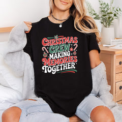 Christmas Crew Making Memories Christmas Vintage Ready to Press DTF Transfer for Dtf