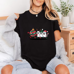 Christmas Gang Festivity Diy Christmas Winter Ready to Press DTF Transfer for Dtf
