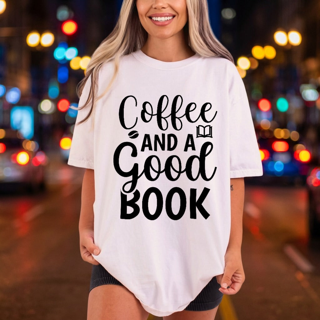 Coffee Good Book Cozy Aesthetic Ready to Press DTF Transfer for Dtf