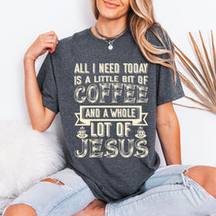 Coffee & Jesus | Daily Blessings Tee - Luckets.com