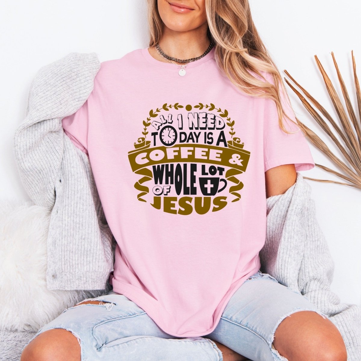 Coffee & Jesus | Daily Blessings Tee - Luckets.com