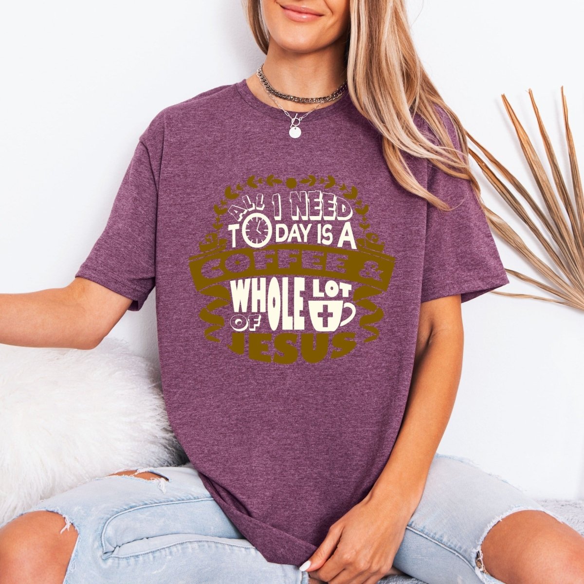 Coffee & Jesus | Daily Blessings Tee - Luckets.com