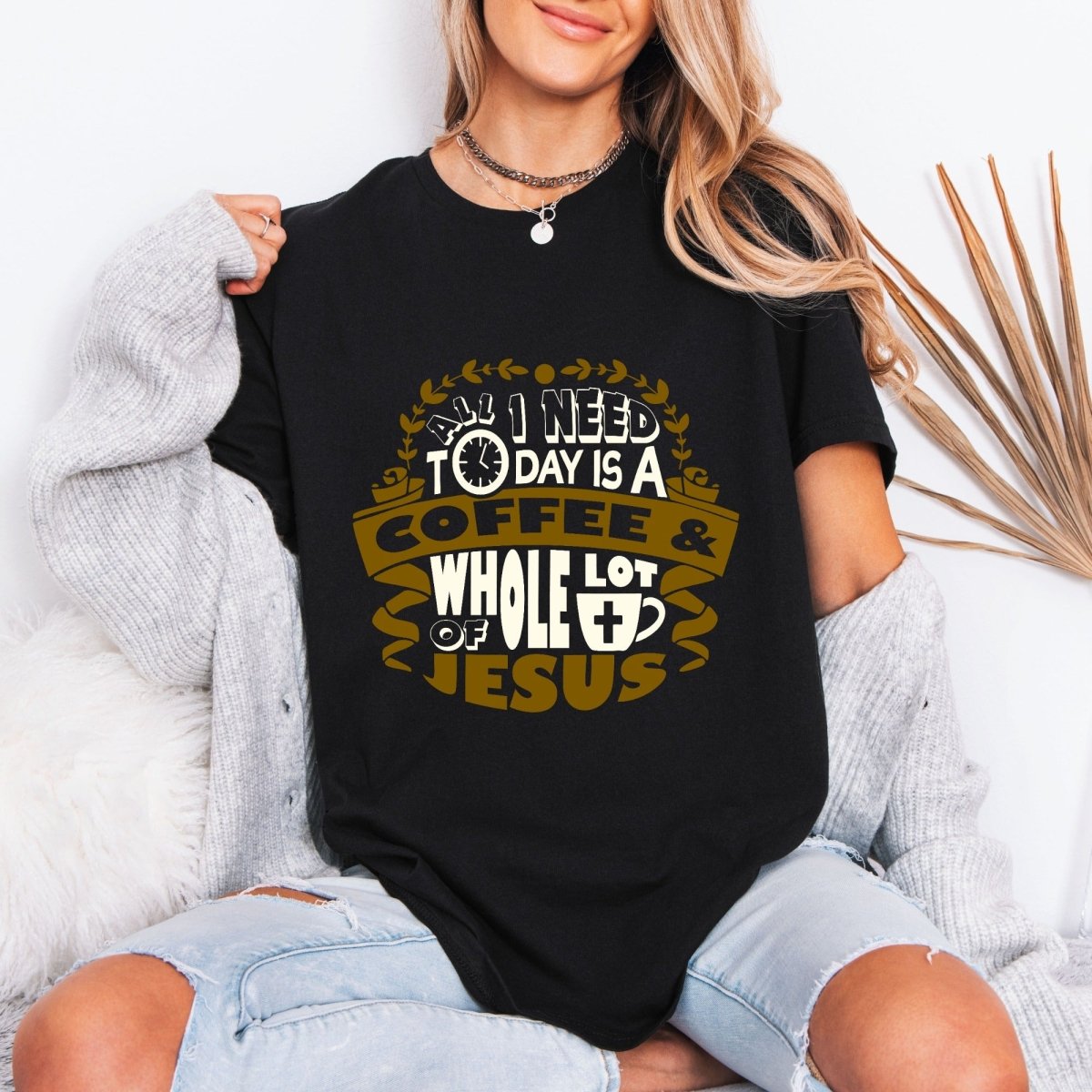 Coffee & Jesus | Daily Blessings Tee - Luckets.com
