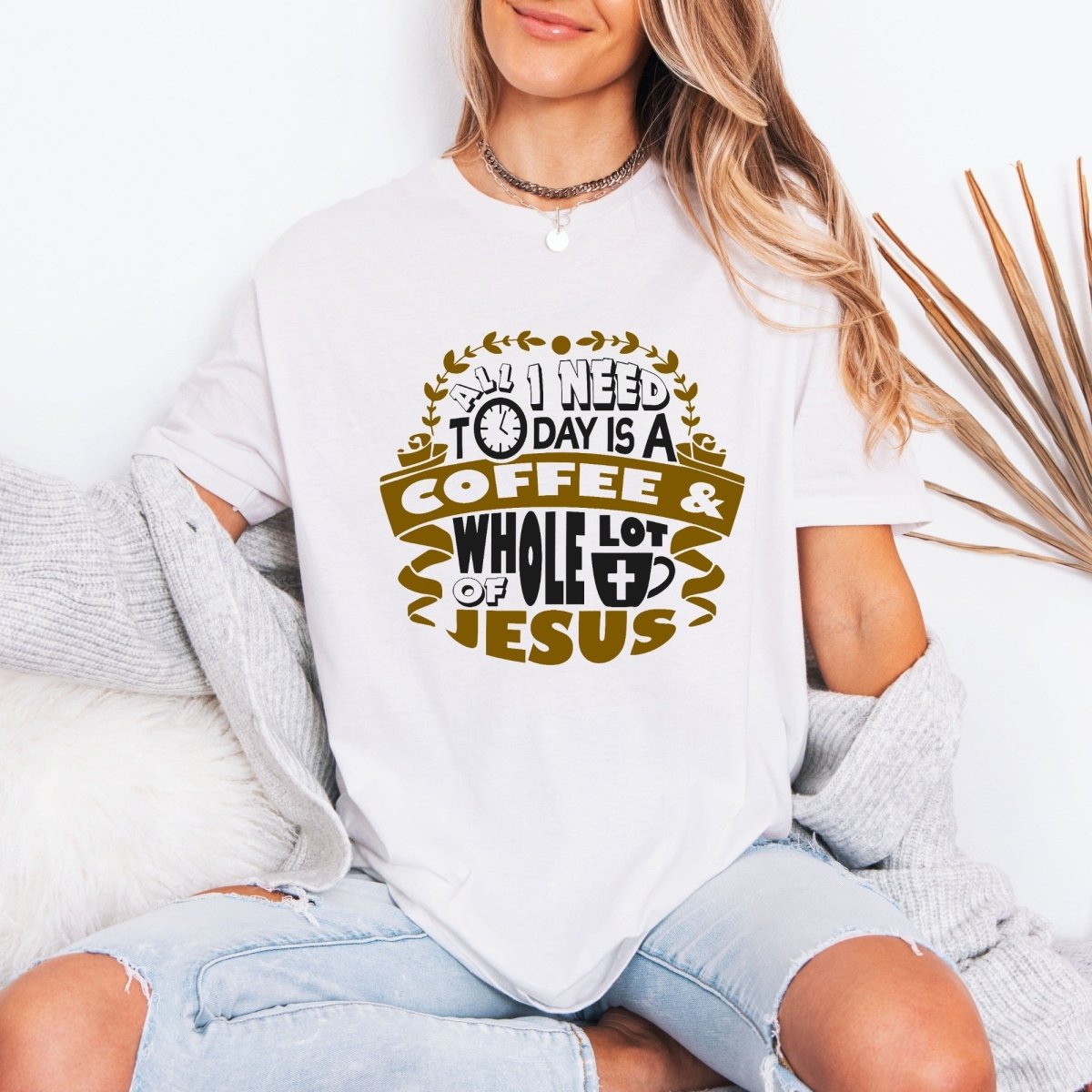 Coffee & Jesus | Daily Blessings Tee - Luckets.com
