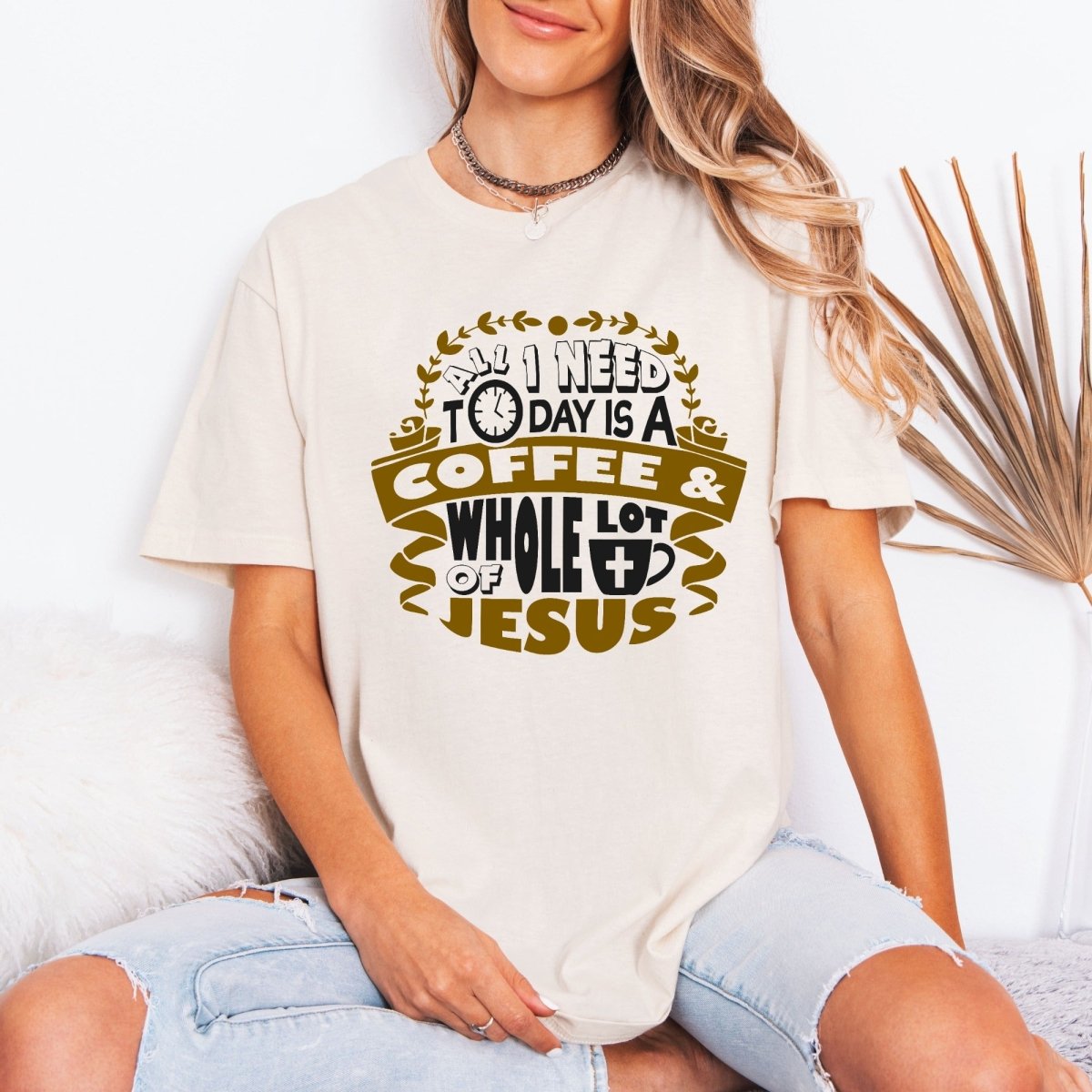Coffee & Jesus | Daily Blessings Tee - Luckets.com