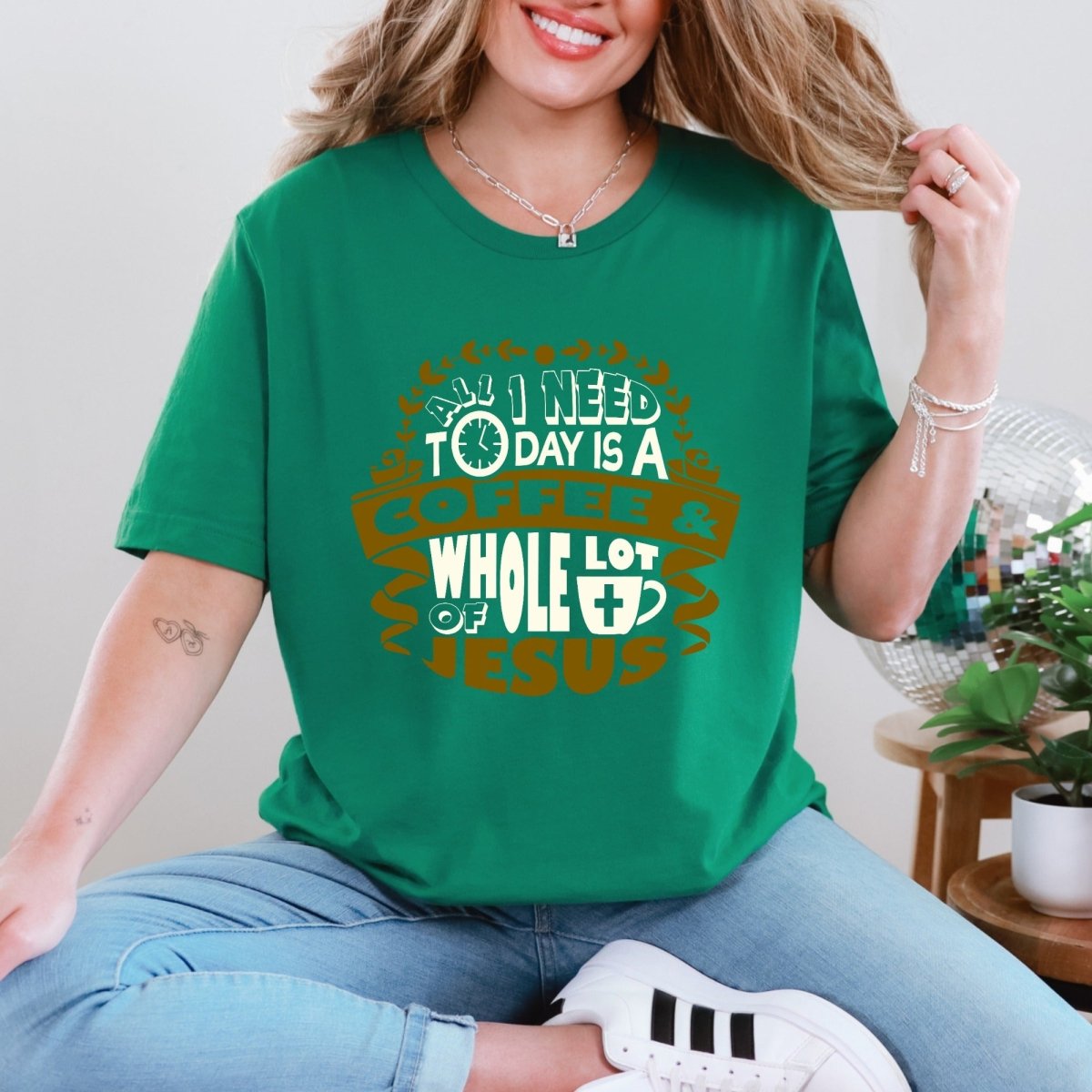 Coffee & Jesus | Daily Blessings Tee - Luckets.com