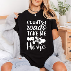 Country Roads Take Home Usa Vintage Ready to Press DTF Transfer for Dtf