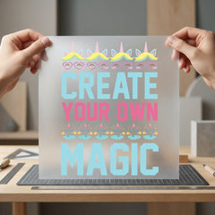 Create Own Magic Unicorn Cute Quotes Collection Cute & Kawaii Collection Ready to Press DTF Transfer for Dtf