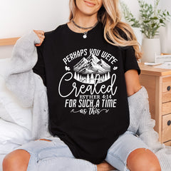 Created Such Time Christian Christian Faith Ready to Press DTF Transfer for Dtf