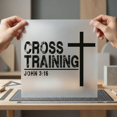 Cross Training John Faith-based Christian Faith Ready to Press DTF Transfer for Dtf