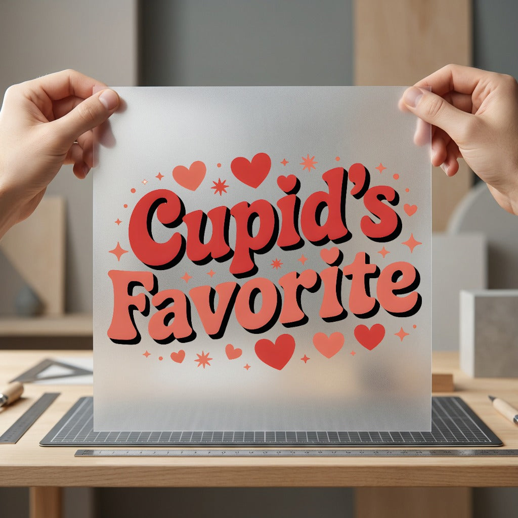 Cupid Favorite Retro Valentine Valentine Retro Ready to Press DTF Transfer for Dtf